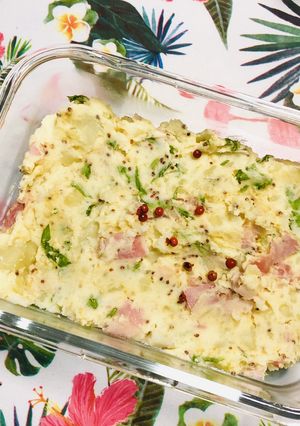 セロリ葉とベーコンの爽やかポテトサラダ♡-レシピのメイン写真