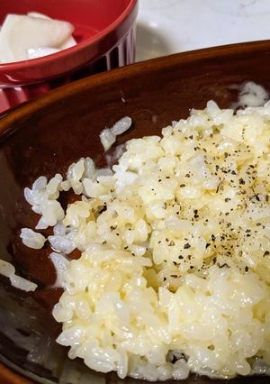 レンジで簡単！チーズリゾット風-レシピのメイン写真