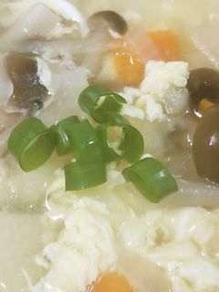 やさしい味の簡単卵スープ-レシピのメイン写真