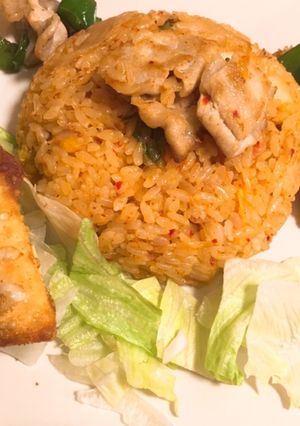 簡単キムチチャーハン-レシピのメイン写真