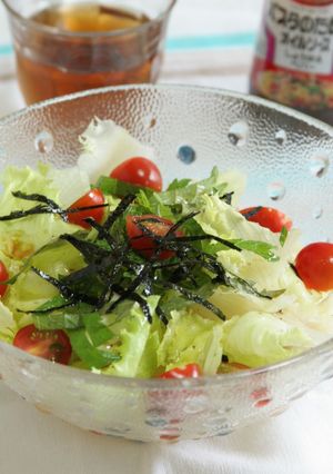 オイルソースで簡単☆サラダうどん-レシピのメイン写真