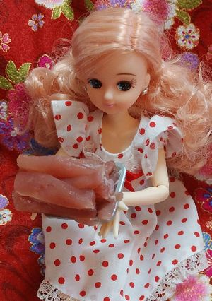 リカちゃんサイズ♡節約マグロ飯(たたき)-レシピのメイン写真