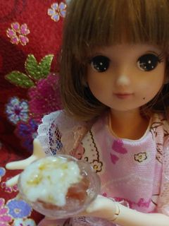 リカちゃんサイズ♡節約マグロ(とろろ)ꕤ-レシピのメイン写真