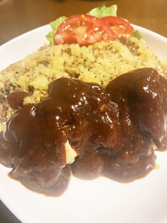 チキンの粒マスタードパン粉焼き-レシピのメイン写真