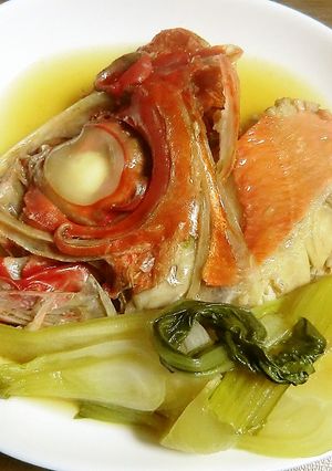 金目鯛とチンゲン菜のさわやか煮-レシピのメイン写真