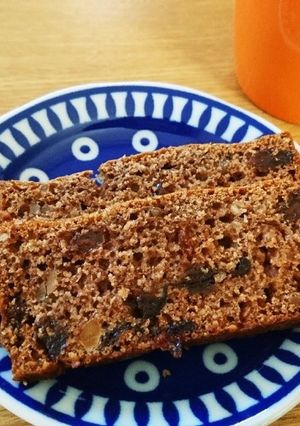 蒸し大豆もちむぎ入りのパンデピス♪-レシピのメイン写真