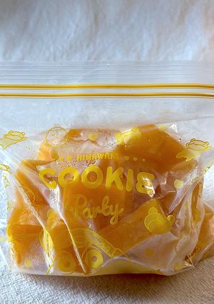 飲みきれない果汁ジュースは冷凍保存-レシピのメイン写真