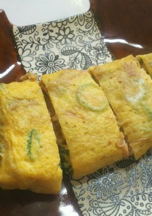 たまご焼き(なめ茸入り)-レシピのメイン写真