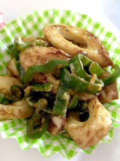 お弁当に♡竹輪とピーマンのカレーマヨ炒め-レシピのメイン写真