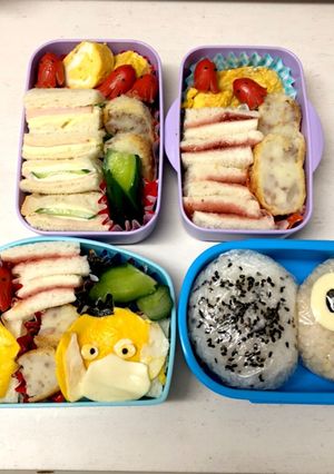 ポケモンの遠足弁当★年少さん-レシピのメイン写真