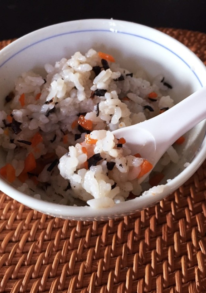 離乳食完了期 ひじきの炊き込みご飯-レシピのメイン写真
