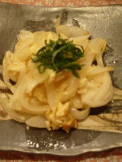 新玉ねぎの卵とじ♪-レシピのメイン写真
