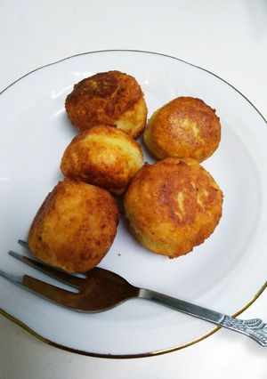 豆腐で！ふわもち！米粉のバナナドーナツ♪-レシピのメイン写真