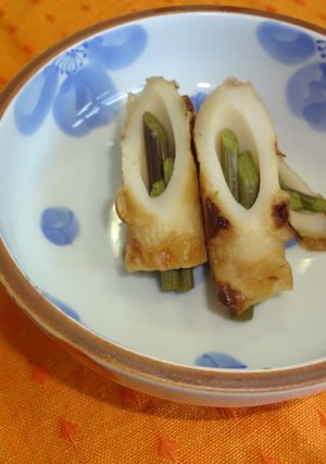 ワラビちくわの煮物-レシピのメイン写真