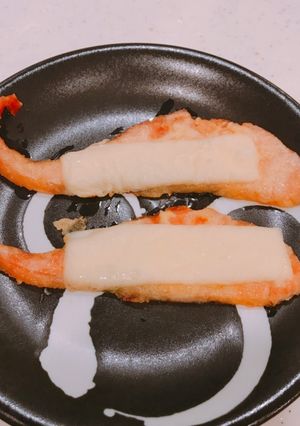 マヨチーで薄いスモークサーモンのムニエル-レシピのメイン写真