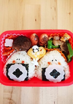 幼稚園のお弁当第30段!!年中初お弁当♪-レシピのメイン写真