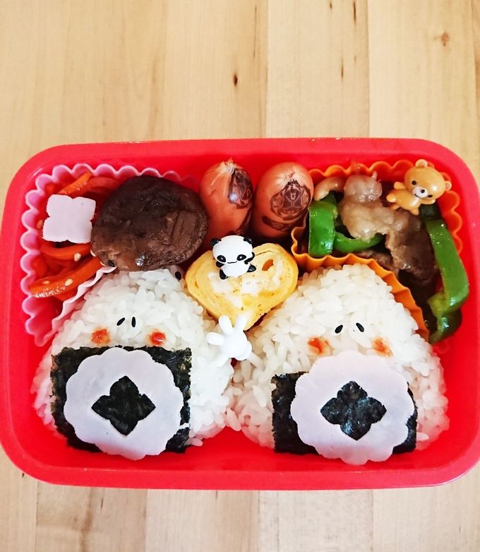 幼稚園のお弁当第30段!!年中初お弁当♪-レシピのメイン写真