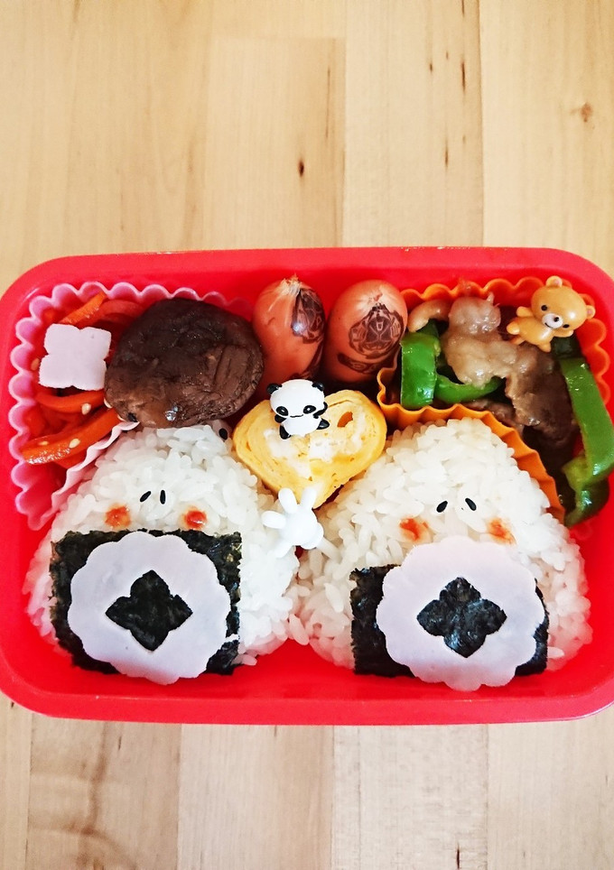幼稚園のお弁当第30段!!年中初お弁当♪-レシピのメイン写真