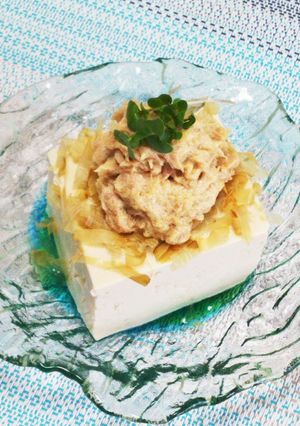 簡単一品♪和風ツナマヨ冷奴❇️-レシピのメイン写真