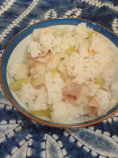 フキの炊き込みご飯-レシピのメイン写真
