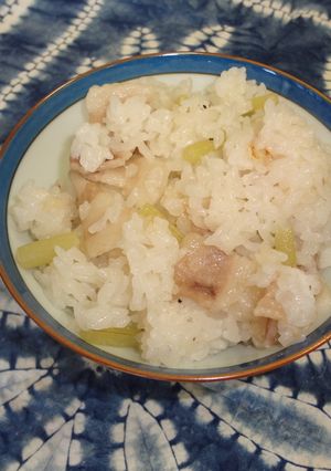 フキの炊き込みご飯-レシピのメイン写真
