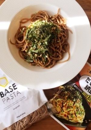 キユーピー だし香る納豆 のパスタ-レシピのメイン写真