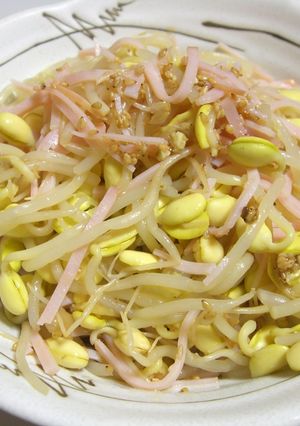 ハムと豆もやしのナムル-レシピのメイン写真