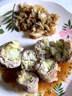 キャベツ大量消費にっ☆肉巻きキャベツ-レシピのメイン写真