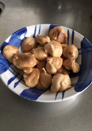 挑戦！百均の便利グッズでメレンゲクッキー-レシピのメイン写真