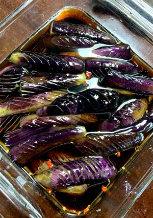 茄子の揚げ浸し-レシピのメイン写真