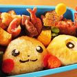 ポケモン大好きピカチュウキャラお弁当