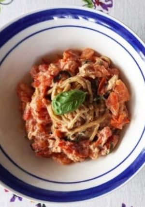 トマトとシーチキンのあっさりパスタ-レシピのメイン写真