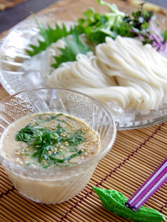 青じそミルク素麺-レシピのメイン写真