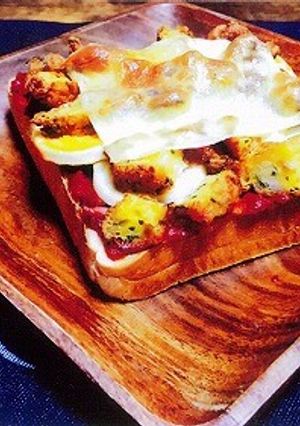 具だくさんピザ風トースト-レシピのメイン写真