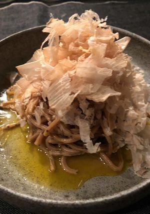 かつおぶしの冷製パスタ-レシピのメイン写真