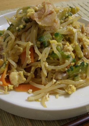 ゴーヤー☆チャンプルー(焼肉味)-レシピのメイン写真
