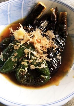 大量消費！ ナスとピーマンの煮浸し-レシピのメイン写真