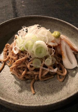 わさびの冷やしそば風パスタ-レシピのメイン写真