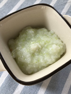 離乳初期☆白身魚とキャベツの10倍粥-レシピのメイン写真