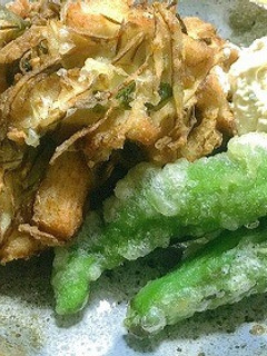 鶏胸肉と新ショウガのかき揚げ-レシピのメイン写真