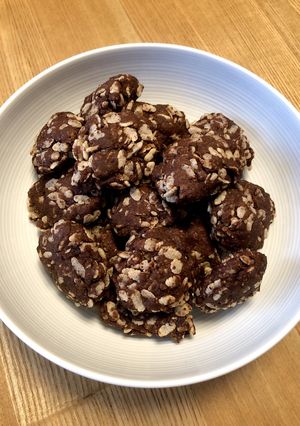 ざくざく玄米フレークチョコクッキー-レシピのメイン写真