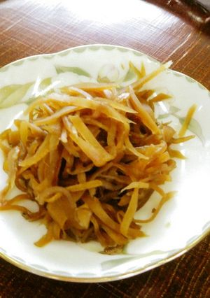 生姜の佃煮-レシピのメイン写真