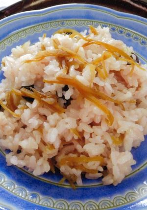 生姜の佃煮と黒豆寿司-レシピのメイン写真