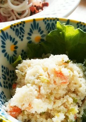 犬ご飯　おからサラダ-レシピのメイン写真