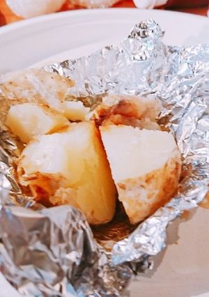 醤油バター味のじゃがいもアルミホイル焼き-レシピのメイン写真