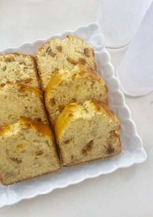 オレンジピールとバナナのパウンドケーキ-レシピのメイン写真