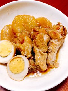 圧力鍋で大根と手羽元 柔らか煮♡-レシピのメイン写真