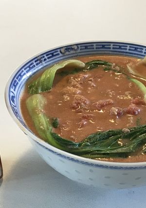 辛くない！濃厚トマトチーズ担々麺-レシピのメイン写真