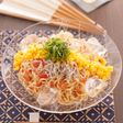 小梅としらすのしそ風味冷やしあえ麺
