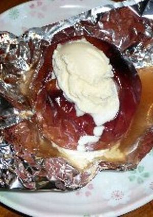 スピーディな焼きリンゴ-レシピのメイン写真